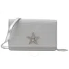 Jimmy Choo Open Box -  Palace Glitter Star Lock Crossbody