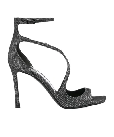 JIMMY CHOO OPEN-TOE HIGH-HEELED SANDALS