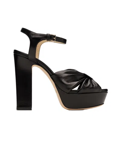 JIMMY CHOO OPEN-TOE HIGH-HEELED SANDALS