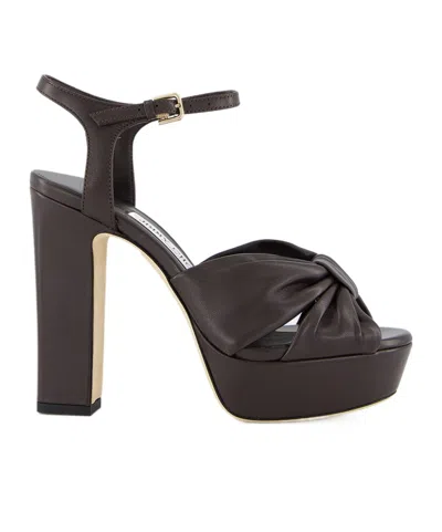 Jimmy Choo Open-toe High-heeled Sandals In Black