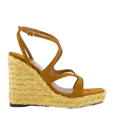Jimmy Choo Open-toe High-heeled Sandals In Brown