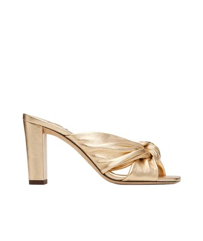 JIMMY CHOO OPEN-TOE HIGH-HEELED SANDALS