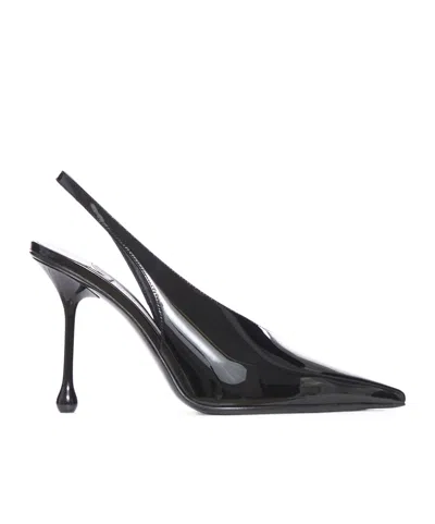 Jimmy Choo Open-toed High-heeled Sandals In Black