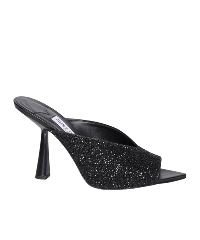 JIMMY CHOO OPEN-TOED HIGH-HEELED SANDALS