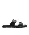 Jimmy Choo Open-toed Slippers In Black