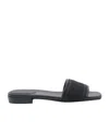 Jimmy Choo Elegant Flat Sandals For Women In Black