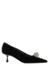 Jimmy Choo Black Slip On Pumps In Black