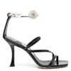 Jimmy Choo Ottilia 90 Crystal-embellished Sandals In Nappa Leather