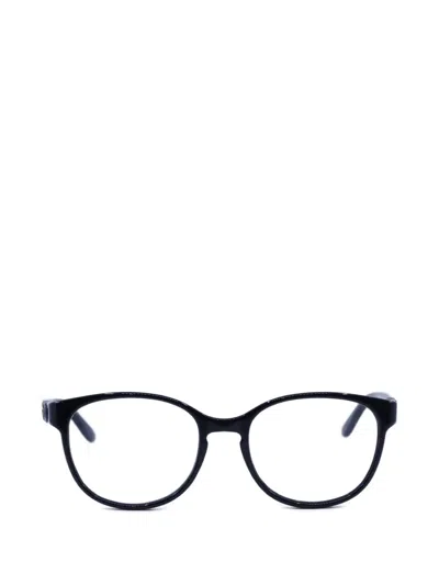 Jimmy Choo Oval-frame Glasses In Black