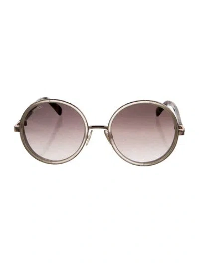 Pre-owned Jimmy Choo Oversize Gradient Sunglasses