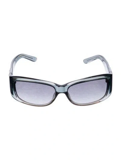 Pre-owned Jimmy Choo Oversize Gradient Sunglasses In Multi