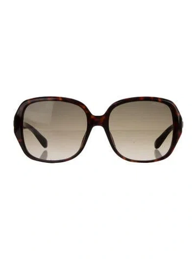 Pre-owned Jimmy Choo Oversize Gradient Sunglasses In Multi