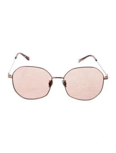 Pre-owned Jimmy Choo Oversize Tinted Sunglasses In Multi