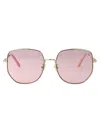 Jimmy Choo Eyewear Aviator Sunglasses