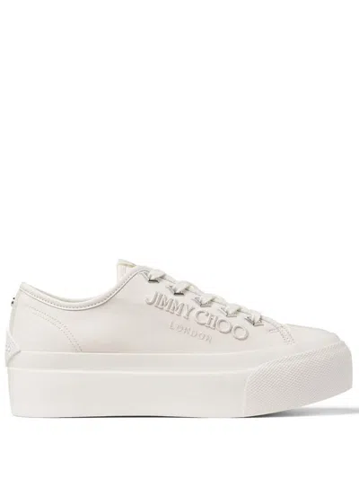 Jimmy Choo Palma Maxi Canvas Trainers