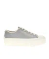 Jimmy Choo Palma Maxi Glittered Low-top Sneakers In White
