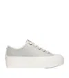 Jimmy Choo Palma Maxi Glittered Low-top Sneakers In Silver