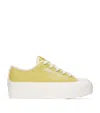 Jimmy Choo Palma Maxi Canvas Sneakers In Yellow