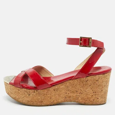 Jimmy Choo Panther In Red