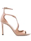 Jimmy Choo Patent Leather Ankle-strap Sandals