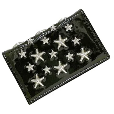 Pre-owned Jimmy Choo Patent Leather Business Card Case () In Multi