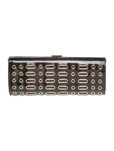 Pre-owned Jimmy Choo Patent Leather Clutch In Multi