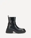 Jimmy Choo Women Patent-leather Conny Ankle Boots In Black
