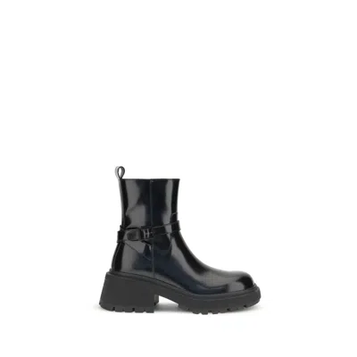 JIMMY CHOO PATENT-LEATHER CONNY ANKLE BOOTS