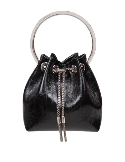 JIMMY CHOO JIMMY CHOO PATENT LEATHER HANDBAG