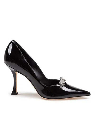 Jimmy Choo Patent Leather Pumps In Black