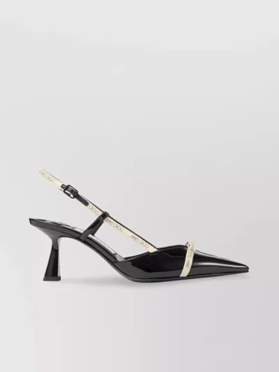 JIMMY CHOO PATENT LEATHER PUMPS FEATURING BOW DETAIL