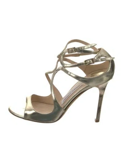 Pre-owned Jimmy Choo Patent Leather Sandals