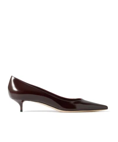 Jimmy Choo Patent-leather Pumps In Black