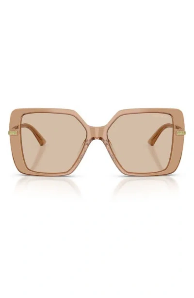 Jimmy Choo Pati 55mm Square Sunglasses In Pink