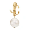 Jimmy Choo Jc Pearl Earrings In White