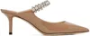 Jimmy Choo Pink Bing 65 Heels In Ballet Pink