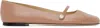 Jimmy Choo Pink Elisa Ballerina Flats In Ballet Pink
