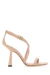 Jimmy Choo 100mm Jessica Leather Sandals