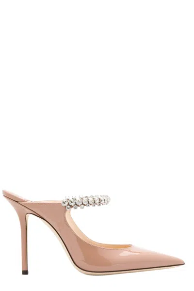 JIMMY CHOO JIMMY CHOO PINK PATENT LEATHER PUMPS