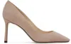 Jimmy Choo Pink Romy 85 Pumps In Ballet Pink