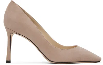 Jimmy Choo Pink Romy 85 Pumps In Ballet Pink