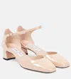 Jimmy Choo Pixie 45 Patent Leather Mary Jane Pumps In Brown