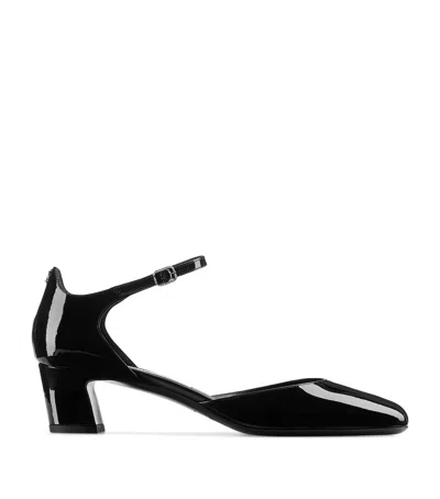 JIMMY CHOO PIXIE 45 PATENT LEATHER PUMPS