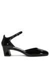 Jimmy Choo Pixie Mary Jane Block-heel Shoes In Black