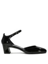 Jimmy Choo Pixie Mary Jane Block-heel Shoes In Black