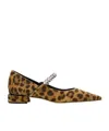 Jimmy Choo Ballerine Bing In Cavallino Stampato  Donna In Brown