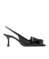 Jimmy Choo Pointed High Heel Sandals In Black