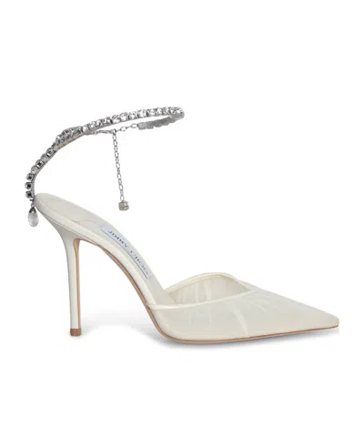 JIMMY CHOO JIMMY CHOO SAEDA EMBELLISHED PUMPS