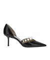 Jimmy Choo Aurelie 65 Patent Leather Pumps With Applied Pearls