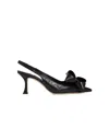 Jimmy Choo Pointed High Heel Sandals In Black